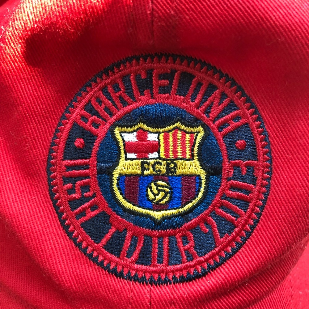 FC Barcelona Nike Adjustable Hat USA Tour 2003 - Picture 2 of 5